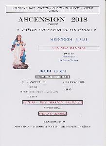 NIMES PROGRAMME ASCENSION 10 MAI 2018